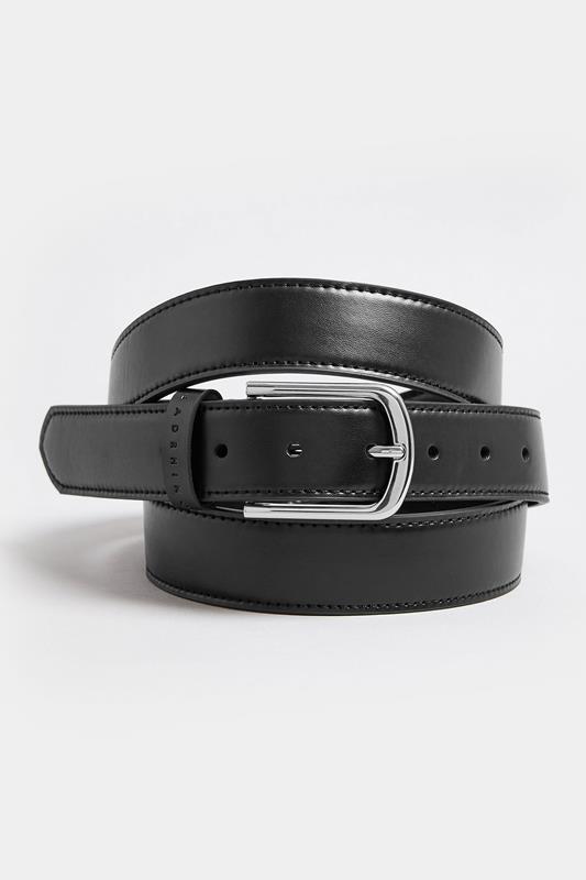 RHINO FLEX Black Flex Leather Look Belt | BadRhino 1