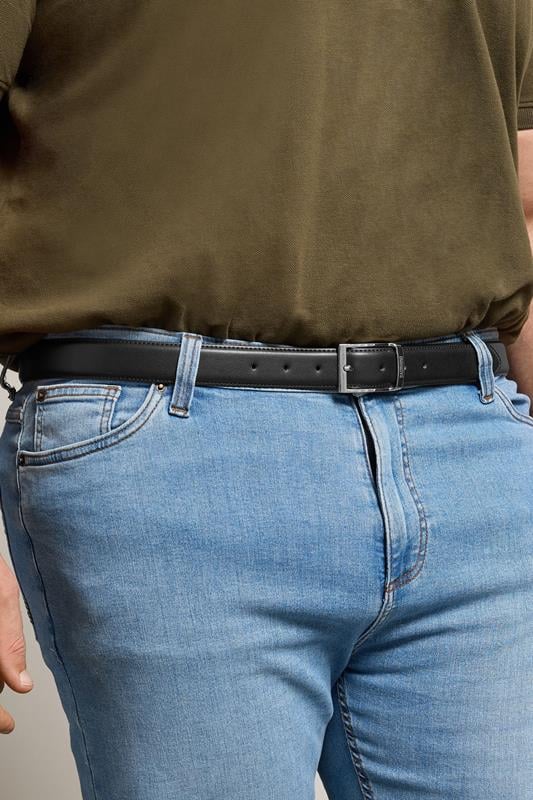 BadRhino Rhino Flex Black Centre Bar PU Belt