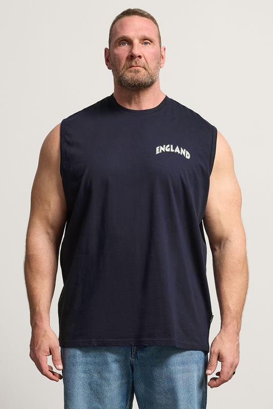 BadRhino Big & Tall Navy Blue England '66 Vest | BadRhino 2