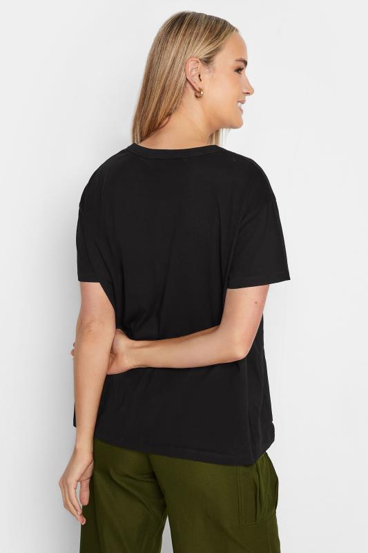 LTS Tall Black Short Sleeve T-Shirt | Long Tall Sally  5