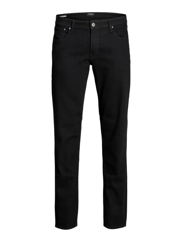 JACK & JONES Black Original Straight Leg Jeans
