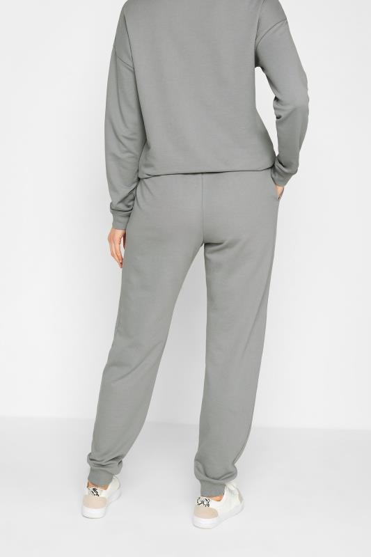 LTS Tall Soft Grey Cuffed Drawstring Joggers | Long Tall Sally  4