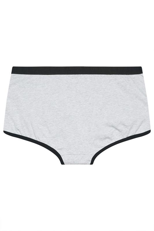 YOURSET 5 PACK Plus Size Grey Avocado Print Shorts | Yours Clothing 10