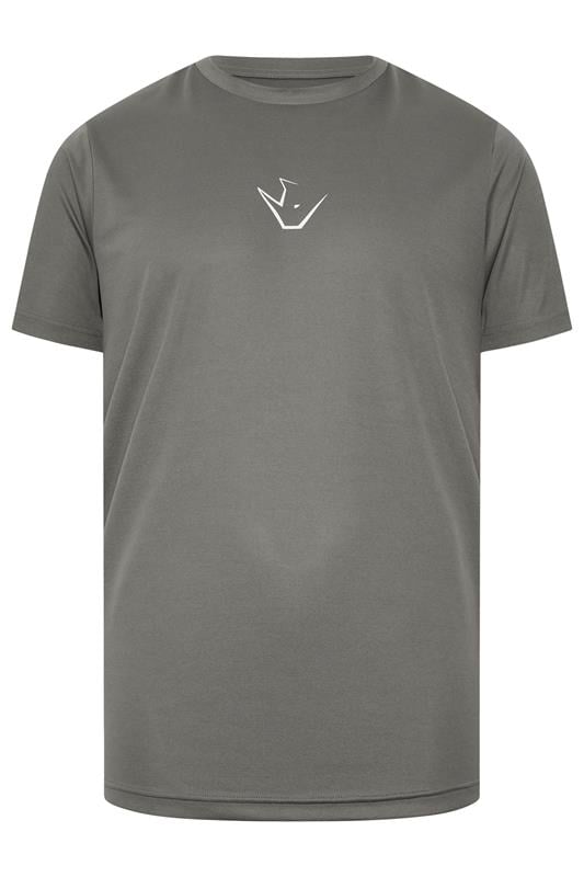 IronRhino Big & Tall Grey Performance T-Shirt | BadRhino 6