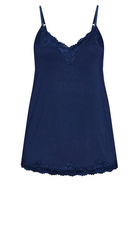Lace Cami Navy Top 5