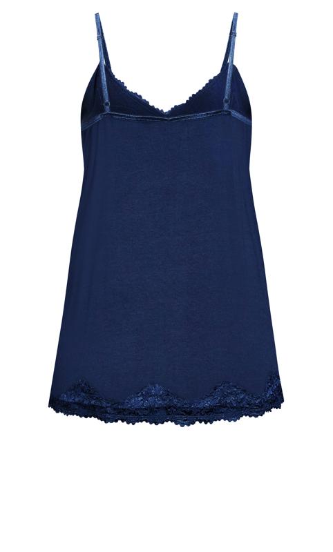 Lace Cami Navy Top 6