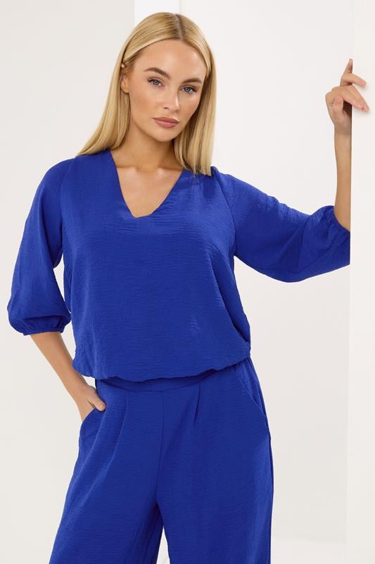 STAR Blue Bubble Hem Top | StarByJM 1