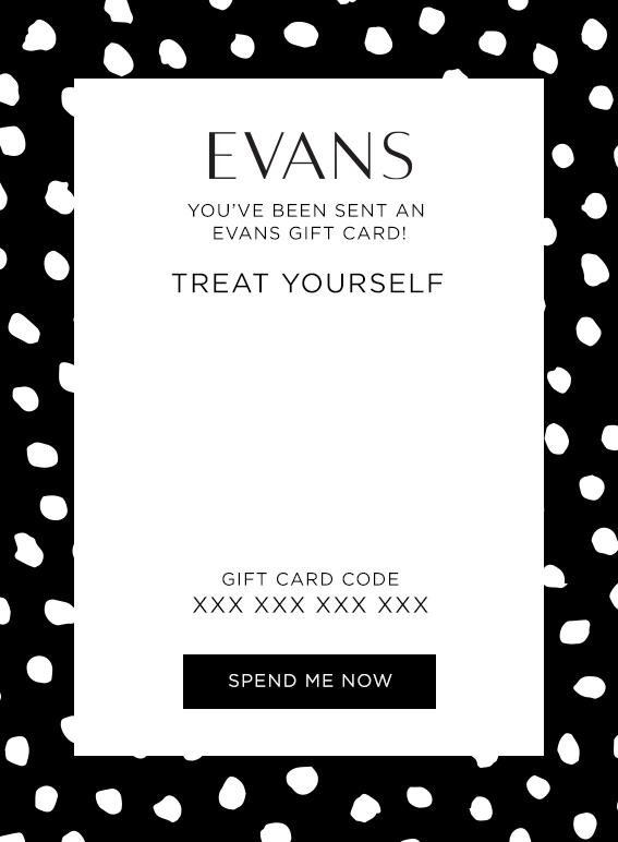 Plus Size Online Gift Vouchers £10 - £150 Online Gift Card