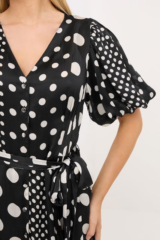STAR Black Polka Dot Shirt Dress | StarByJM 4