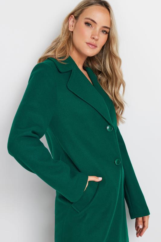 LTS Tall Green Single Breasted Formal Coat | Long Tall Sally 4