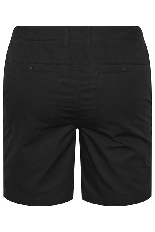 BadRhino Big & Tall Black Ripstop Shorts | BadRhino 7
