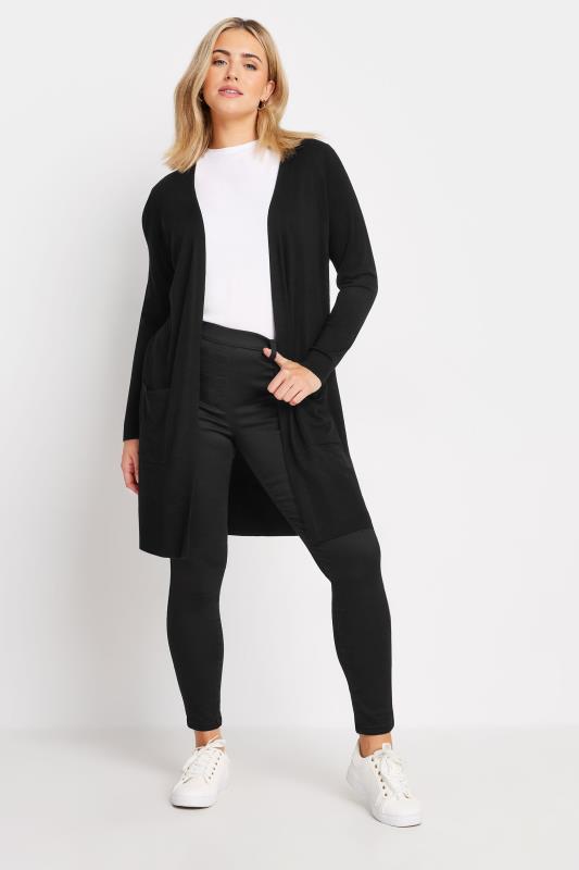 M&Co Black Longline Long Sleeve Cardigan | M&Co 4