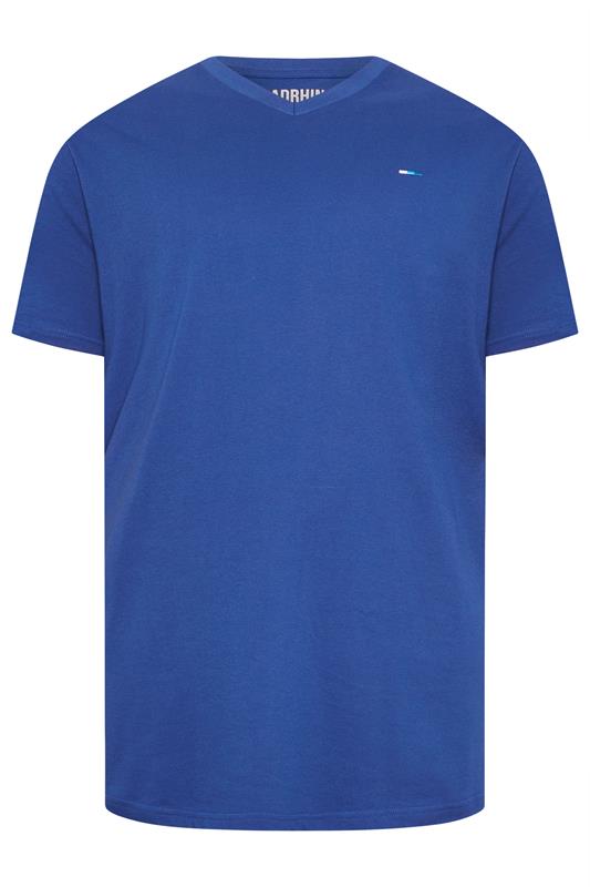 BadRhino Big & Tall Black/Red/Green/Blue/Navy Blue 5 Pack V-Neck T-Shirts | BadRhino 11