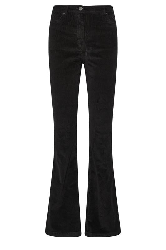 LTS Tall Black Cord Flare Jeans | Long Tall Sally 5