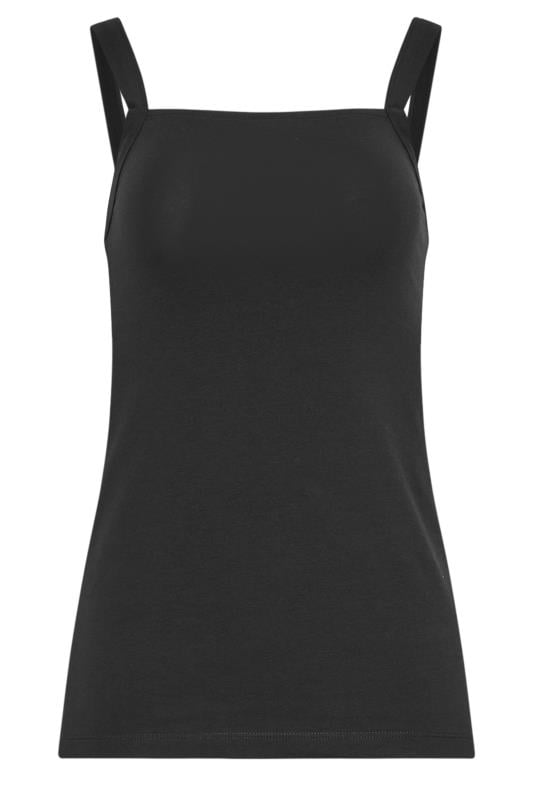 LTS 2 PACK Tall Women's Black & White Square Neck Cami Vest Tops | Long Tall Sally 8