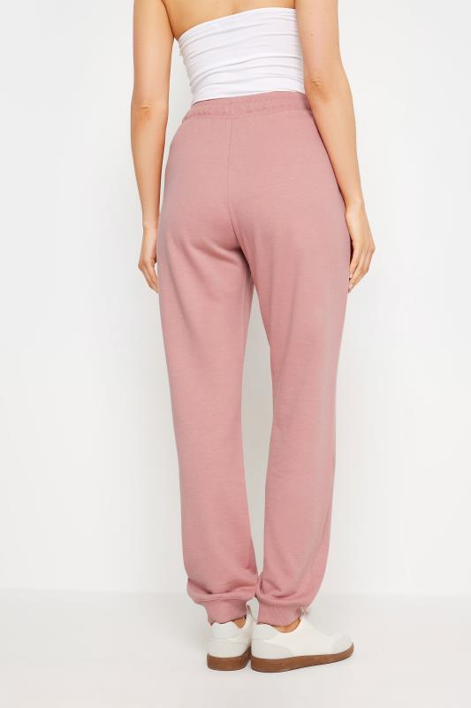 LTS Tall Women's Pink Cuffed Drawstring Joggers | Long Tall Sally 3