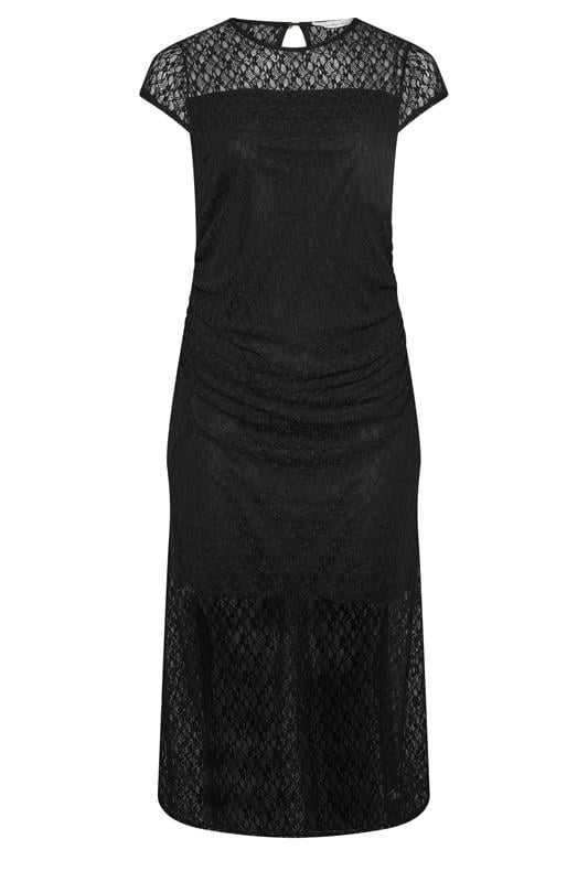  YOURS LONDON Curve Black Lace Sleeveless Maxi Dress