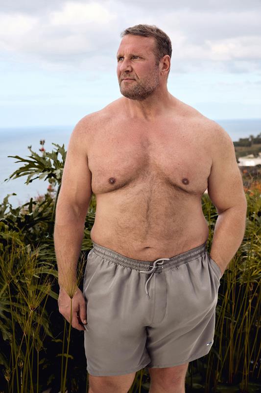 BadRhino Big & Tall Grey Swim Shorts