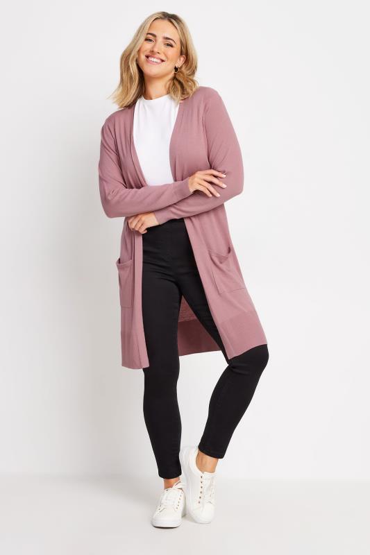 M&Co Pink Longline Cardigan | M&Co 4