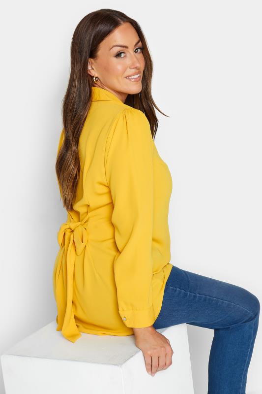 M&Co Yellow Button Through Tunic Shirt | M&Co 4