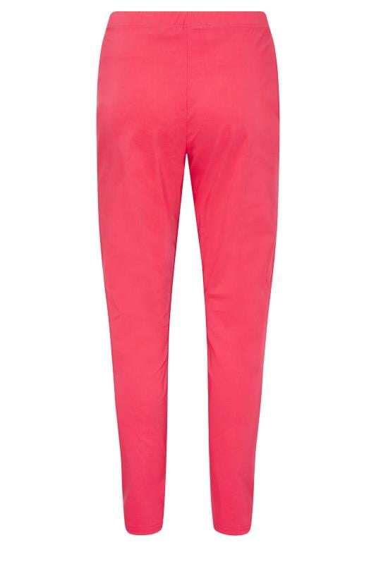 M&Co Pink Stretch Bengaline Trousers | M&Co 7