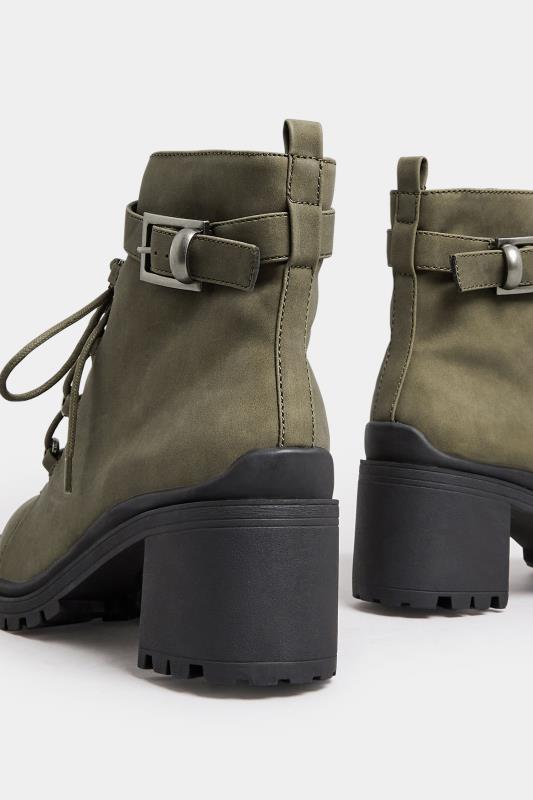 Mia Women's Daryl Lace-Up Heeled Lug Sole Combat Boots | Hawthorn Mall