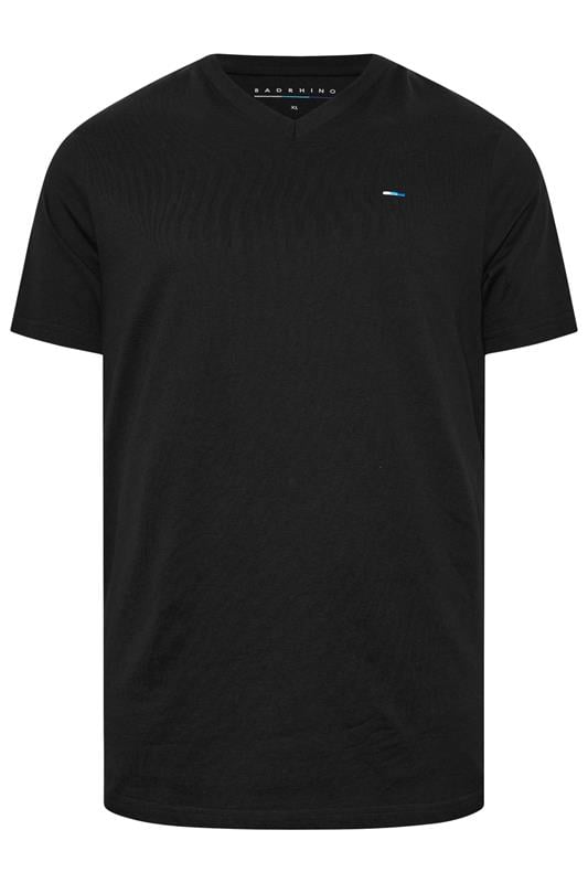 BadRhino Big & Tall Black/Red/Green/Blue/Navy Blue 5 Pack V-Neck T-Shirts | BadRhino 13