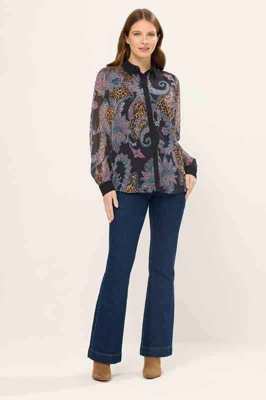 STAR Black Paisley Print Shirt | StarByJM 2