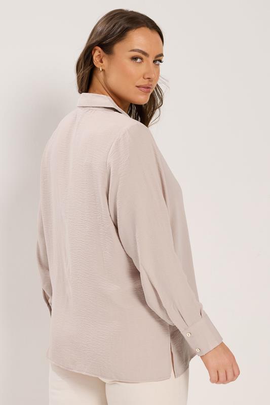 YOURS Plus Size Pink Relaxed Shirt | Yours Clothing 2