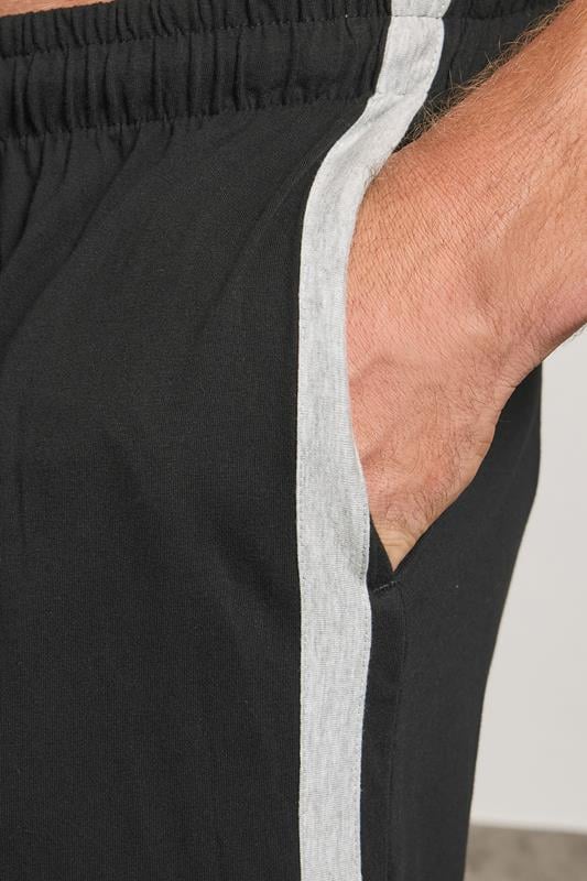 BadRhino Big & Tall Black Lightweight Lounge Joggers 4