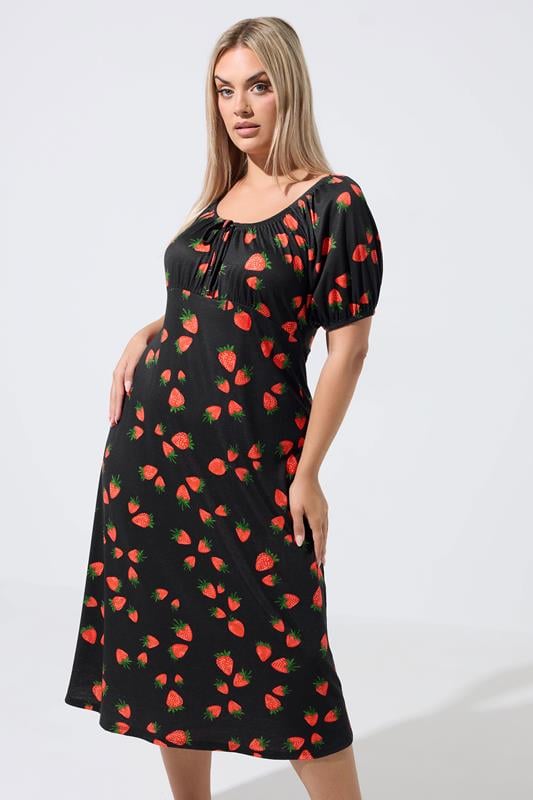  LIMITED COLLECTION Curve Black Strawberry Tea Dress