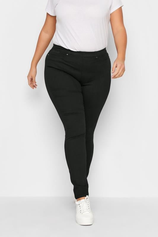 LTS Black JENNY Jeggings | Long Tall Sally 1