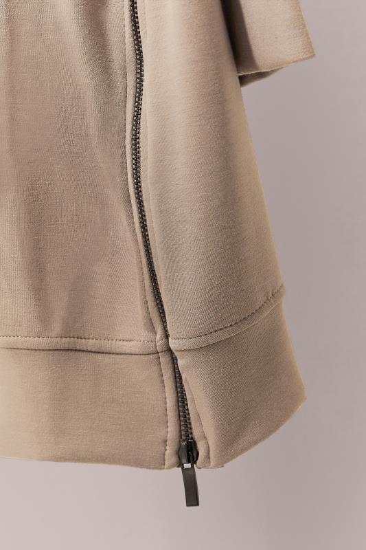 EVANS Plus Size Beige Brown Sweatshirt | Evans 8