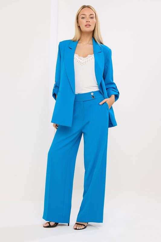  STAR Blue Wide Leg Trousers