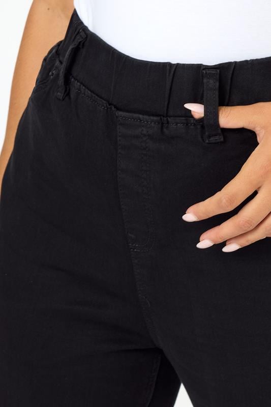 YOURS Plus Size Black Bootcut Jeggings | Yours Clothing  3
