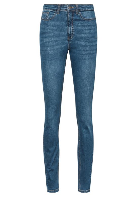 LTS Tall Women's Mid Blue MIA Slim Leg Jeans | Long Tall Sally 4