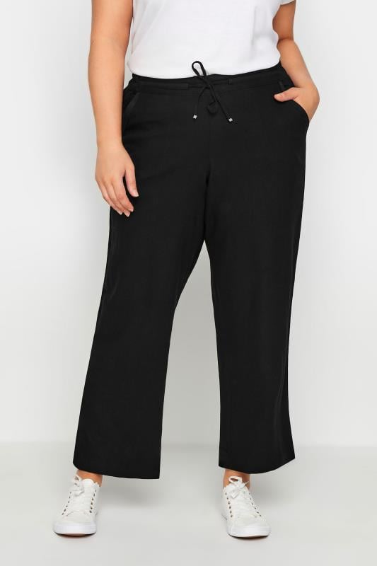 100% linen trousers - Women | Mango United Kingdom