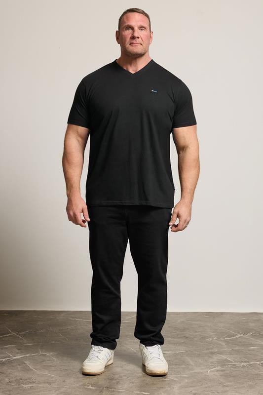 BadRhino Big & Tall Black/Red/Green/Blue/Navy Blue 5 Pack V-Neck T-Shirts | BadRhino 4
