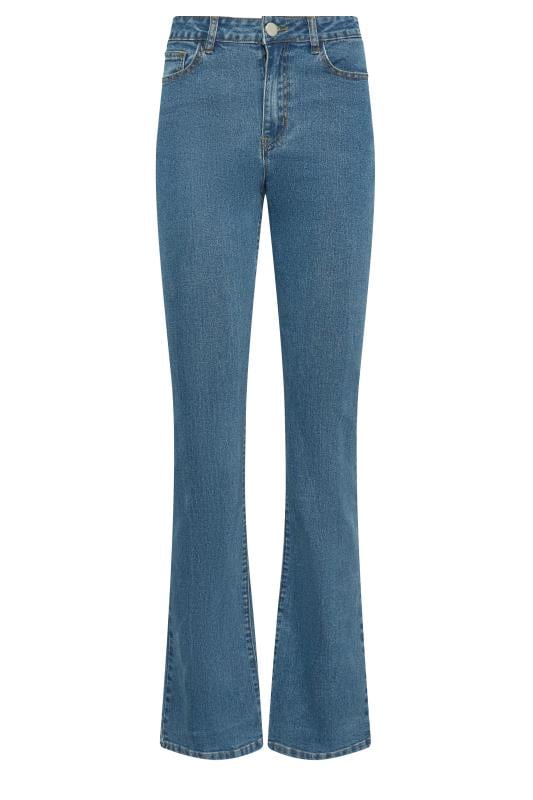 LTS Tall Womens Blue Mid Wash RAE Stretch Bootcut Jeans | Long Tall Sally  5