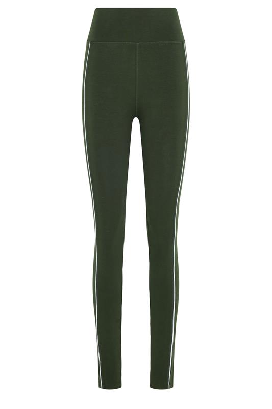 LTS Tall Women's Olive Green Active Piped Leggings | Long Tall Sally 2