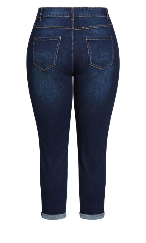 Avenue Blue Mid Wash High Rise Jeggings - Tall