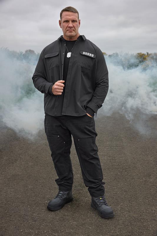 BadRhino Big & Tall Black Carpenter Jeans