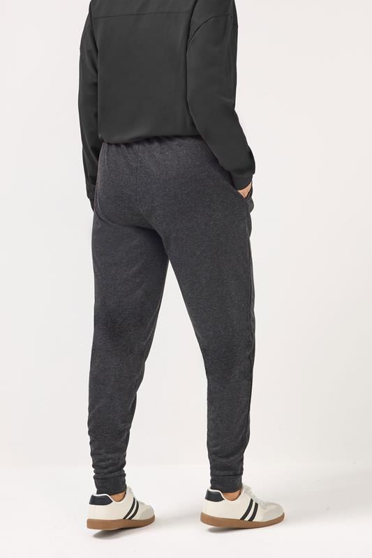 YOURS Plus Size Black Tie Waist Joggers| Yours Clothing 2