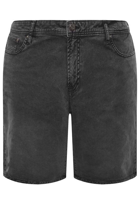JACK & JONES Big & Tall Black Bronx Shorts | BadRhino 2