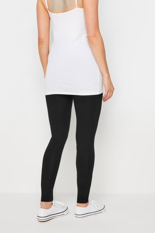 LTS PREMIUM Tall Black Maternity Cotton Leggings | Long Tall Sally 3