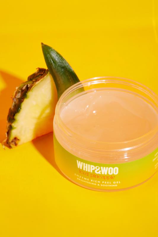 Iced Pineapple Enzyme Peel Face Mask Gel | Whip&Woo 1