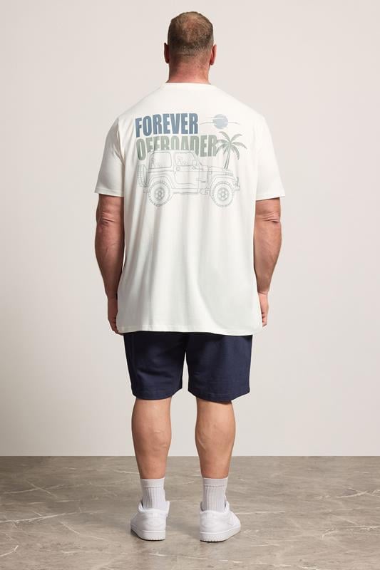 BadRhino White Extra Long 'Forever Off-Roader' Tee | BadRhino 2