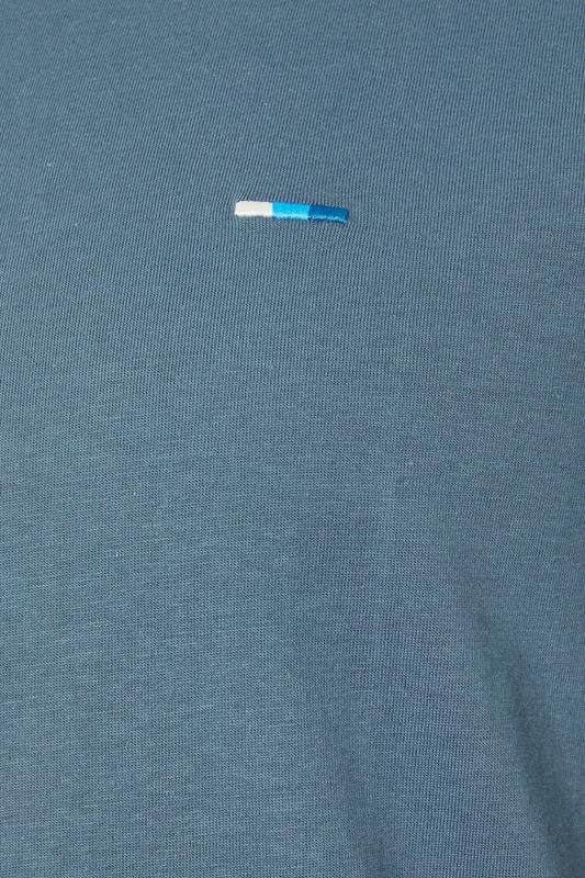 BadRhino Big & Tall 5 PACK Black/Green/Off White/Brown/Blue Extra Long T-Shirts 11
