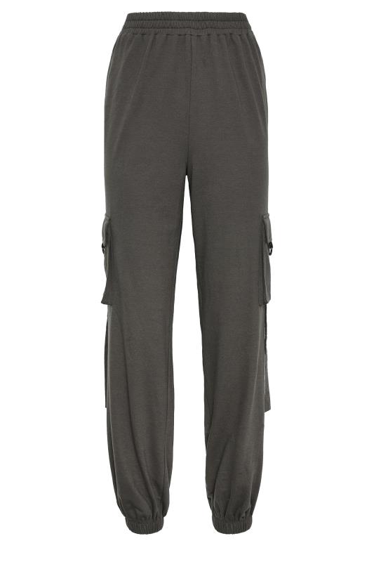 LTS Tall Women's Charcoal Grey Cargo Jogger | Long Tall Sally 6