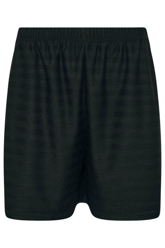 LTS Tall Black Shadow Stripe Shorts | Long Tall Sally 5